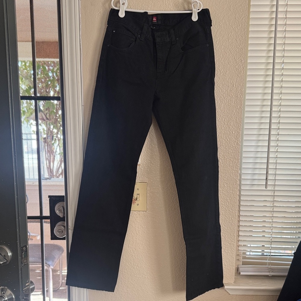 Quiksilver Men's Straight Black Jeans